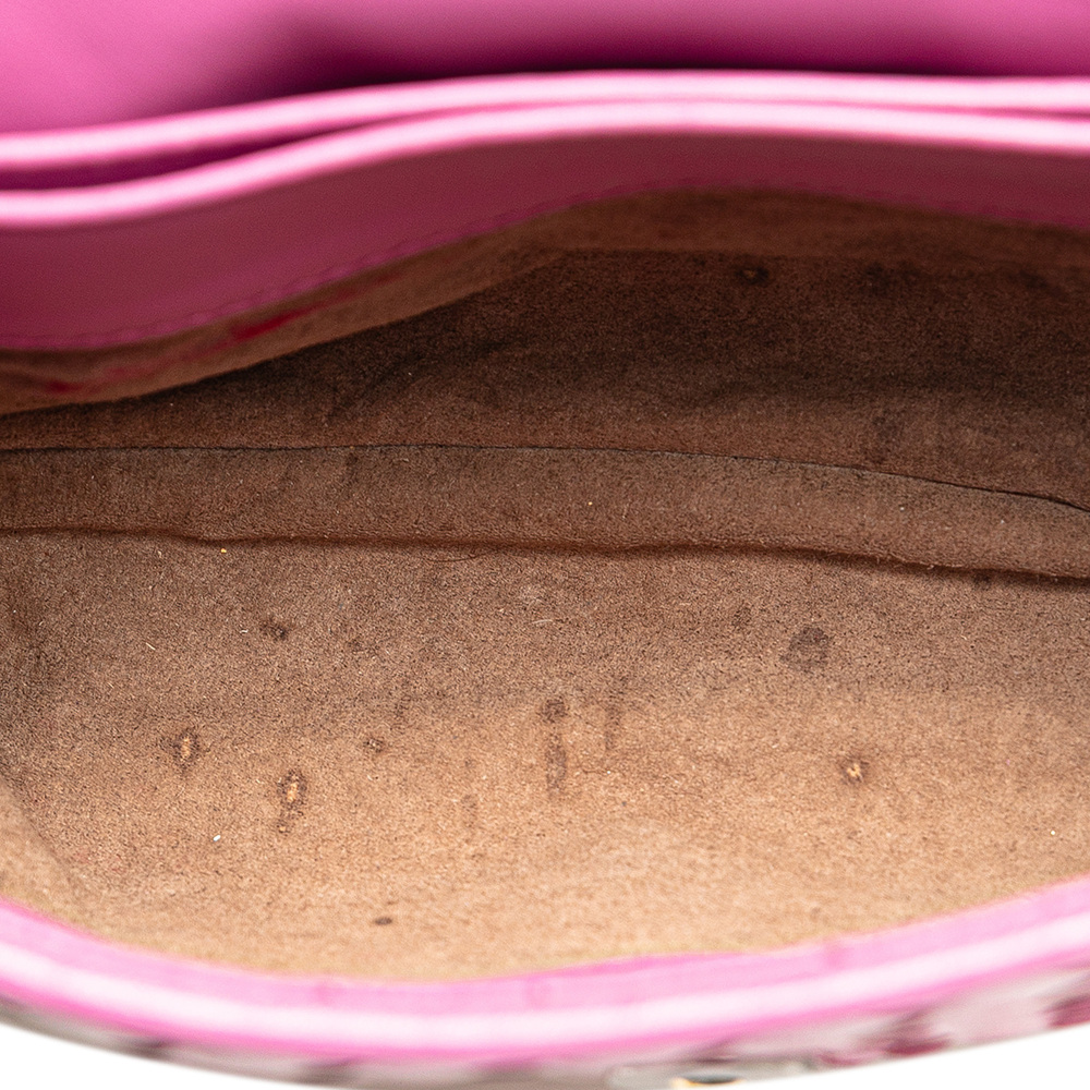 Pre-Loved Bottega Veneta Baby Nappa Intrecciato Olimpia Crossbody - Picture 4 of 10